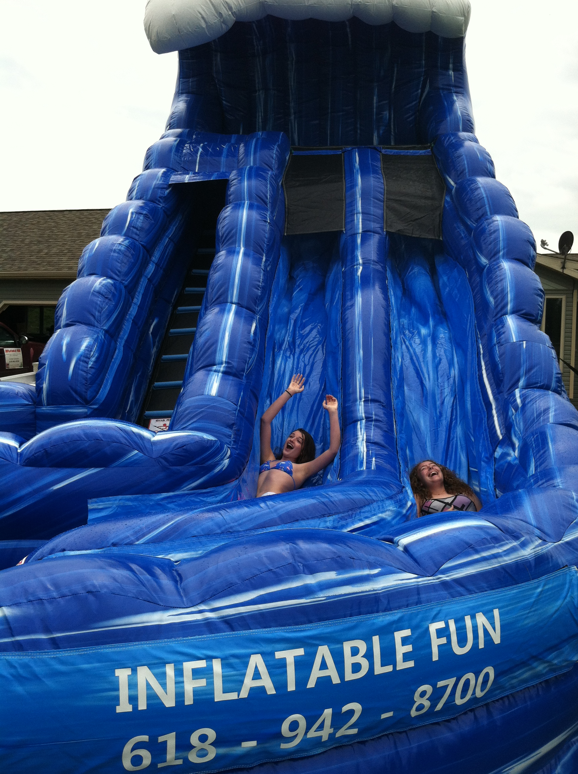 tidal wave water slide