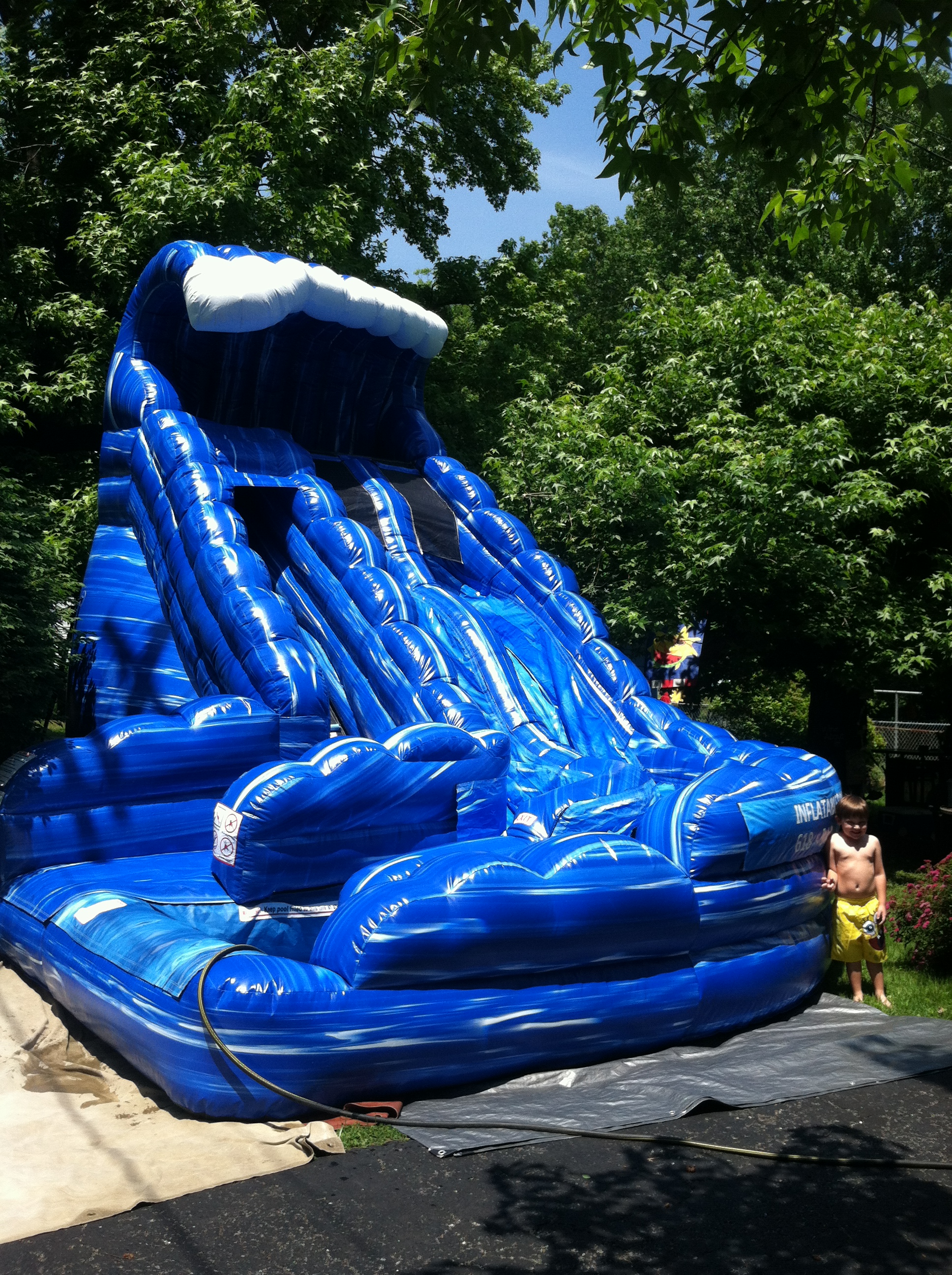 tidal wave water slide