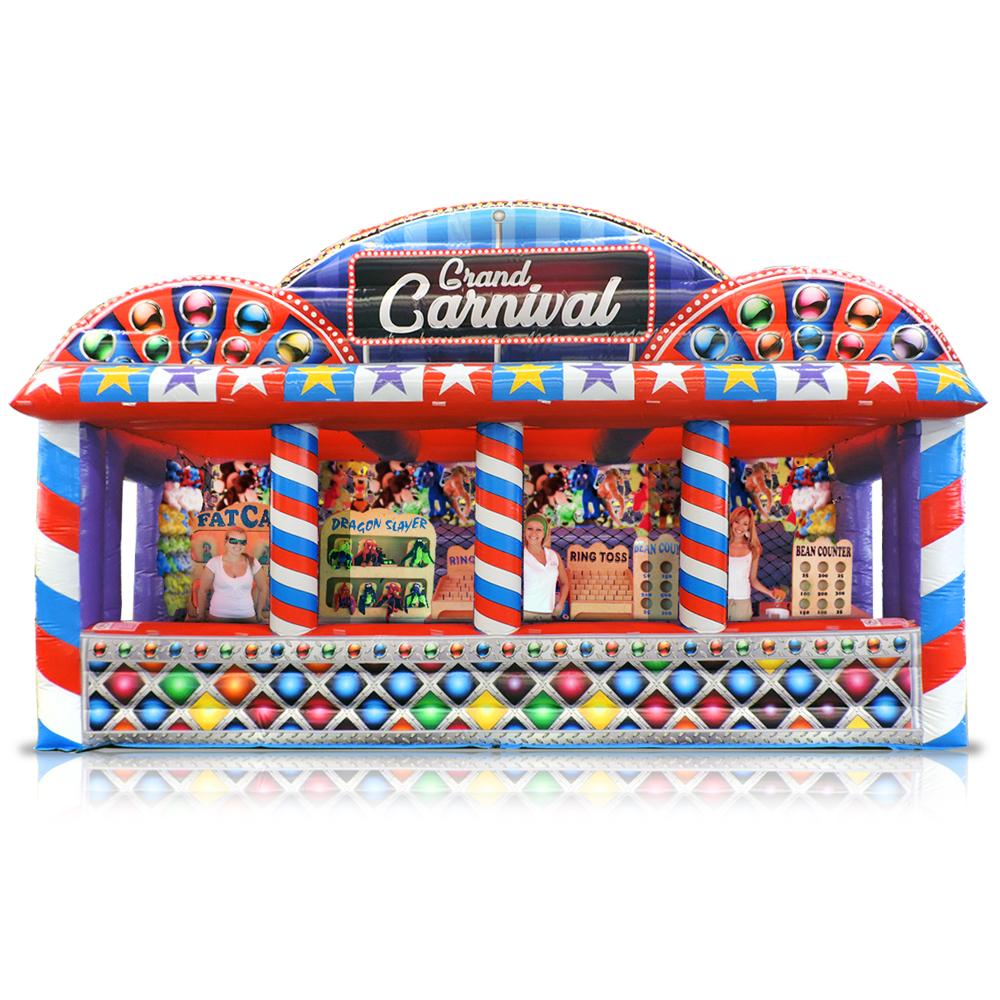 The Grand Carnival Booth Inflatable Fun